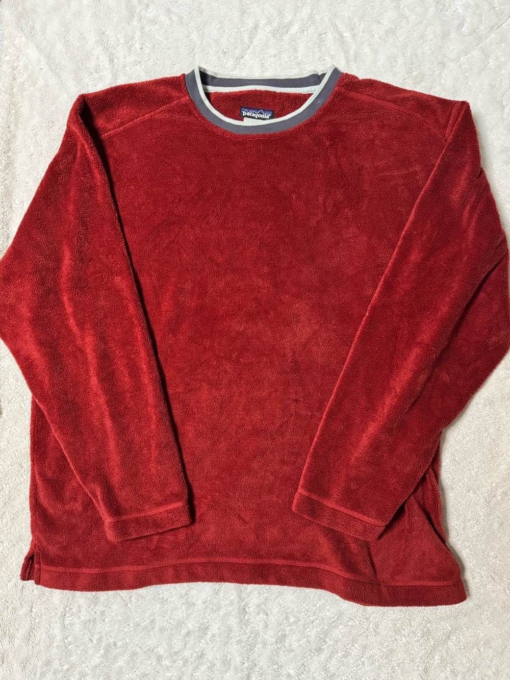 Patagonia Vintage Y2k Men’s Rhythm Plush Synchilla Fleece Crewneck Sweatshirt